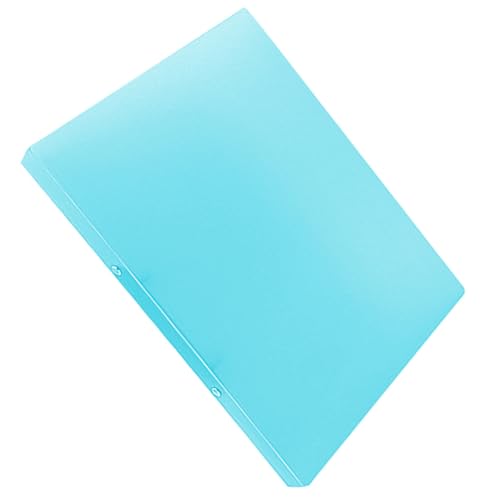 Angoily 3 Stück Dokumentenordner Transparent Blau Multifunktionaler Gelochter Aktenordner mit Edelstahlclip Bruchsicherer Kunststoff Stehfähig für Büro Schule Zuhause Angoily 3 Stück Dokumentenordner Transparent Blau Multifunktionaler Gelochter Aktenordner mit Edelstahlclip Bruchsicherer Kunststoff Stehfähig für Büro Schule Zuhause von Angoily