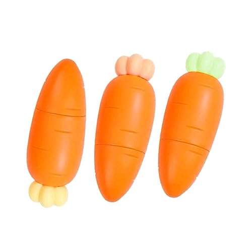 Angoily 3 Stück Karottenförmige Textmarker Marker für Mini Portable Highlighter für Schule Büro und Kreatives Zeichnen Zufällige Farbe Angoily 3 Stück Karottenförmige Textmarker Marker für Mini Portable Highlighter für Schule Büro und Kreatives Zeichnen Zufällige Farbe von Angoily