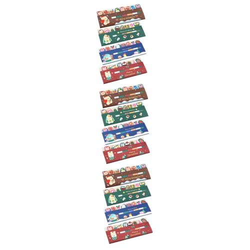 Angoily 3 Stück Kawaii Haftnotizen Bücher mit Cartoon Seitenmarkierern Weihnachtlich Gestaltet Portable Lese Flaggen für Schüler und Bürobedarf für Schule und Angoily 3 Stück Kawaii Haftnotizen Bücher mit Cartoon Seitenmarkierern Weihnachtlich Gestaltet Portable Lese Flaggen für Schüler und Bürobedarf für Schule und von Angoily