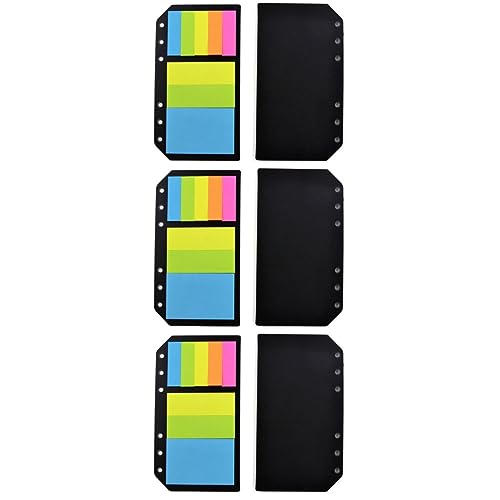 Angoily 3 Stück Klebrige Lesezeichen Bücher Praktische Tragbare Sticky Tabs für Zuhause Büro Schule Notizen Vielseitige Seitenmarkierungen Professionelles Design von Angoily