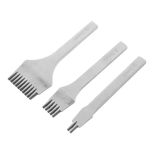 Angoily 3 Stück Leder Werkzeug Teiliges Handwerkzeug für Leder Präzise Lochstanzer Sowie Einstellungen Robust und Langlebig für Diy Lederarbeiten Einfach zu Bedienen Angoily 3 Stück Leder Werkzeug Teiliges Handwerkzeug für Leder Präzise Lochstanzer Sowie Einstellungen Robust und Langlebig für Diy Lederarbeiten Einfach zu Bedienen von Angoily