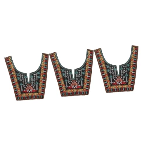 Angoily 3 Stück Miao Stickereien Im Ethnischen Stil Spitzenkanten Dekoration Bestickte Aufnäher Stickset Kleid DIY Patch Dekorative Stickapplikation Einzigartige Nähflicken Zum Angoily 3 Stück Miao Stickereien Im Ethnischen Stil Spitzenkanten Dekoration Bestickte Aufnäher Stickset Kleid DIY Patch Dekorative Stickapplikation Einzigartige Nähflicken Zum von Angoily