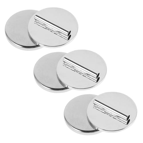 Angoily 3 Stück Mini Magnet Brosche Converter Metall Anstecknadel Halter für Kleidung Starker Magnetverschluss für DIY Broschen Langlebig Leicht und Tragbar Angoily 3 Stück Mini Magnet Brosche Converter Metall Anstecknadel Halter für Kleidung Starker Magnetverschluss für DIY Broschen Langlebig Leicht und Tragbar von Angoily