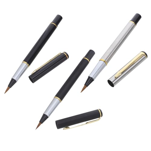 Angoily 3 Stück Nachfüllbarer Kalligraphie Stift Füllfederhalter Für Kalligraphie Chinesischer Pinsel Zum Schreiben Stift Füllfederhalter Mit Feiner Spitze Angoily 3 Stück Nachfüllbarer Kalligraphie Stift Füllfederhalter Für Kalligraphie Chinesischer Pinsel Zum Schreiben Stift Füllfederhalter Mit Feiner Spitze von Angoily