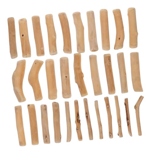 Angoily 3 Stück Naturbelassene Driftwood Holzstäbe Dekoration für Aquarien und Diy Projekte Geeignet für Kreative Bastelideen und Natürliche Wohnraumgestaltung von Angoily