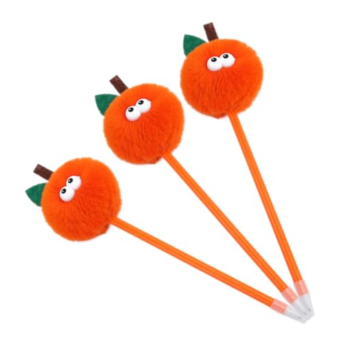 Angoily 3 Stück Pompon-stifte Mehrfarbenstift Kugelschreiber in Leuchtenden Farben Unterschriftenstifte Für Schüler Stift Mit Pomponaufsätzen Dekorativer Pomponstift Orange Plüsch Angoily 3 Stück Pompon-stifte Mehrfarbenstift Kugelschreiber in Leuchtenden Farben Unterschriftenstifte Für Schüler Stift Mit Pomponaufsätzen Dekorativer Pomponstift Orange Plüsch von Angoily