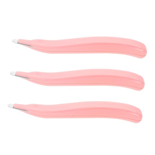 Angoily 3 Stück Portable Heftklammerentferner Stift Schnelles Nagel Klammerziehwerkzeug für Schule Büro Zuhause Praktisches Bindezubehör Rosa von Angoily