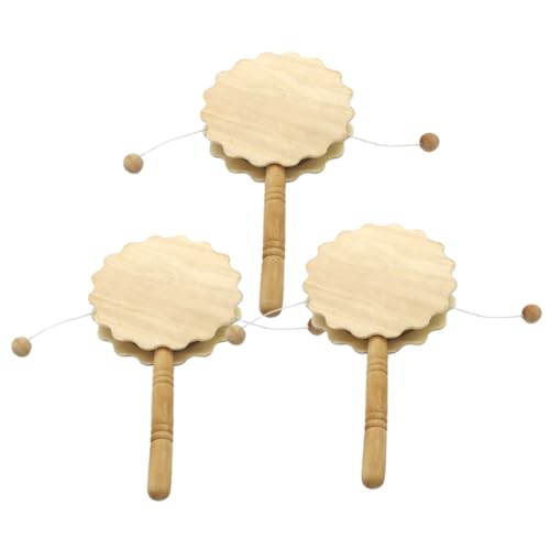 Angoily 3 Stück Rassel Weißer Embryo Unbemalt Trommel Basteltrommel Kleinkinder Glockenspielzeug Trommelgemälde Babytrommel Rasseltrommel Bastelmalerei Instrumente Für Aus Holz Angoily 3 Stück Rassel Weißer Embryo Unbemalt Trommel Basteltrommel Kleinkinder Glockenspielzeug Trommelgemälde Babytrommel Rasseltrommel Bastelmalerei Instrumente Für Aus Holz von Angoily