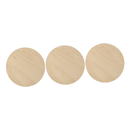 Angoily 3 Stück Runde Holzbretter Zum Selbermachen Runde Malbaumscheiben Farbchipkreise Bastelspanplatten Unfertige Untersetzer Zum Basteln Tafelaufsätze Für Tisch Heimdekoration Angoily 3 Stück Runde Holzbretter Zum Selbermachen Runde Malbaumscheiben Farbchipkreise Bastelspanplatten Unfertige Untersetzer Zum Basteln Tafelaufsätze Für Tisch Heimdekoration von Angoily