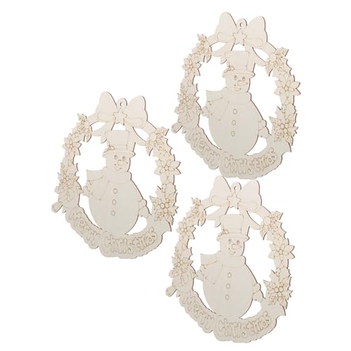 Angoily 3 Stück Schneemann Weihnachtsschmuck DIY Malerei Basteln Schneemann Holzscheiben Weihnachtsbäume Hängende Ornamente Holzhandwerk Ornamente Blanke Holz Schneemannscheiben Angoily 3 Stück Schneemann Weihnachtsschmuck DIY Malerei Basteln Schneemann Holzscheiben Weihnachtsbäume Hängende Ornamente Holzhandwerk Ornamente Blanke Holz Schneemannscheiben von Angoily