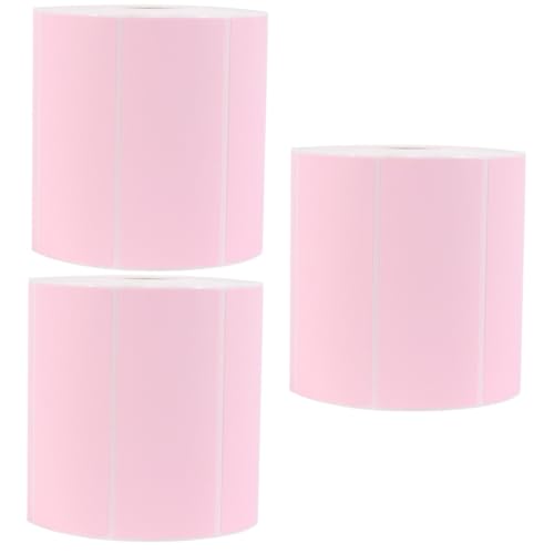 Angoily 3 Stück Selbstklebende Pinke Papieretiketten Langlebig Umweltfreundlich zum Beschriften und Organisieren im Büro Laden Zuhause für Veranstaltungen Angoily 3 Stück Selbstklebende Pinke Papieretiketten Langlebig Umweltfreundlich zum Beschriften und Organisieren im Büro Laden Zuhause für Veranstaltungen von Angoily
