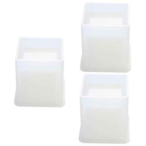 Angoily 3 Stück Silicone Formen für Stifthalter Quadratische Silikonform für Diy Pen Pot Einfach zu Reinigen und Hitzebeständig für Fondant Kuchen und Bastelprojekte Angoily 3 Stück Silicone Formen für Stifthalter Quadratische Silikonform für Diy Pen Pot Einfach zu Reinigen und Hitzebeständig für Fondant Kuchen und Bastelprojekte von Angoily