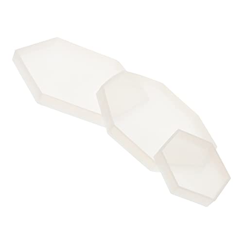 Angoily 3 Stück Silikon Gießform für Epoxidharz Geometrische Tablett und Untersetzerformen für Diy Projekte Silikonformen für Kreative Tischdekoration und Kunsthandwerk Angoily 3 Stück Silikon Gießform für Epoxidharz Geometrische Tablett und Untersetzerformen für Diy Projekte Silikonformen für Kreative Tischdekoration und Kunsthandwerk von Angoily