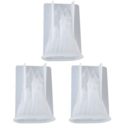 Angoily 3 Stück Silikonform für Diy Projekte Schloss Gießform für Epoxidharz Langlebige und Tragbare Silikonform für Einzigartige Bastelarbeiten Angoily 3 Stück Silikonform für Diy Projekte Schloss Gießform für Epoxidharz Langlebige und Tragbare Silikonform für Einzigartige Bastelarbeiten von Angoily