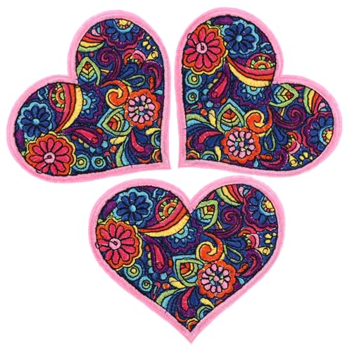 Angoily 3 Stück Stickerei Aufnäher für Kleidung Bügelbare Patches zur Kreativen Diy Gestaltung für Rucksäcke Jeans Taschen Reparaturen und Dekorationen Angoily 3 Stück Stickerei Aufnäher für Kleidung Bügelbare Patches zur Kreativen Diy Gestaltung für Rucksäcke Jeans Taschen Reparaturen und Dekorationen von Angoily