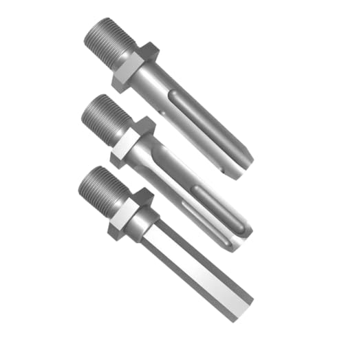Angoily 3 Stück Teiliges Bohrer Adapter für Holzspalter Stecknuss Adapter für Bohrmaschine Sechskantschaft und Doppel Kerben Hohe und Langlebigkeit Angoily 3 Stück Teiliges Bohrer Adapter für Holzspalter Stecknuss Adapter für Bohrmaschine Sechskantschaft und Doppel Kerben Hohe und Langlebigkeit von Angoily
