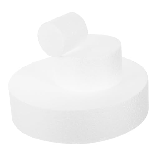 Angoily 3 Stück Teiliges Hochwertiger Schaumstoff Torten Dummies für Fondant Wiederverwendbare Runde Tortenschablonen für Dekoration Fotografie und Partydisplays Angoily 3 Stück Teiliges Hochwertiger Schaumstoff Torten Dummies für Fondant Wiederverwendbare Runde Tortenschablonen für Dekoration Fotografie und Partydisplays von Angoily