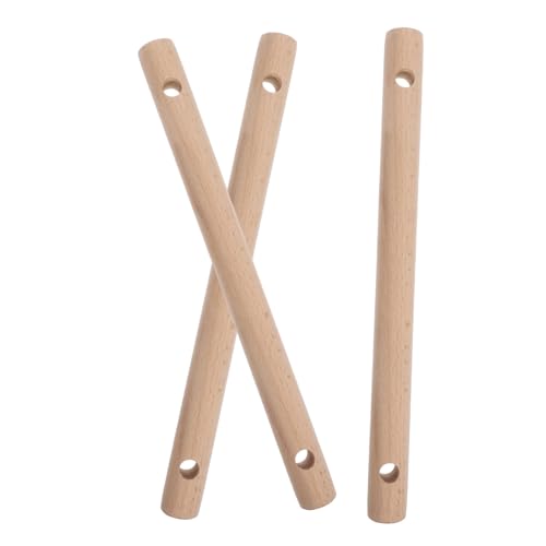 Angoily 3 Stück Teiliges Holzstäbe mit Vorgebohrten Löchern Stabile Leiterstufen Ersatzstäbe aus Massivem Holz Splintfrei und Glatt für DIY Seilleiter und Bastelprojekte Angoily 3 Stück Teiliges Holzstäbe mit Vorgebohrten Löchern Stabile Leiterstufen Ersatzstäbe aus Massivem Holz Splintfrei und Glatt für DIY Seilleiter und Bastelprojekte von Angoily