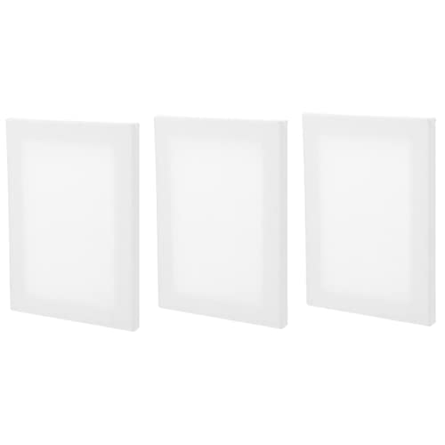 Angoily 3 Stück Teiliges Leinwandpaneele für Öl und Acrylmalerei Vorgespannte Künstlerleinwände für Professionelle und Hobbykünstler für Zeichnungen und Projekte Angoily 3 Stück Teiliges Leinwandpaneele für Öl und Acrylmalerei Vorgespannte Künstlerleinwände für Professionelle und Hobbykünstler für Zeichnungen und Projekte von Angoily