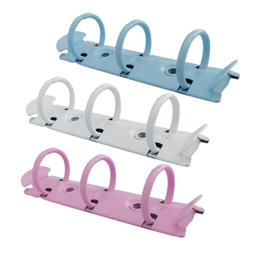 Angoily 3 Stück Teiliges Set Metall ringordner Binder O form Clip Manuell Langlebig und Leicht für Büro Schule und Zuhause Farblich Sortiert Praktische Büro Zufällige Zufällige Farbe Angoily 3 Stück Teiliges Set Metall ringordner Binder O form Clip Manuell Langlebig und Leicht für Büro Schule und Zuhause Farblich Sortiert Praktische Büro Zufällige Zufällige Farbe von Angoily