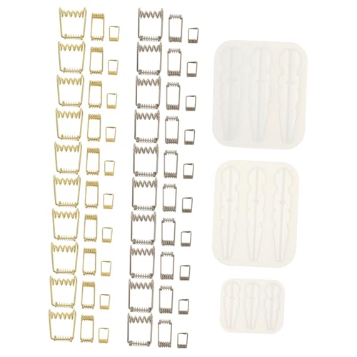 Angoily 3 Stück Teiliges Silikon formset für Foto Postkartenclips mit Metallfedern in Gold und Silber Flexible Reißfeste Resin gießform für DIY Bastelprojekte und Individuelle Dekoration Angoily 3 Stück Teiliges Silikon formset für Foto Postkartenclips mit Metallfedern in Gold und Silber Flexible Reißfeste Resin gießform für DIY Bastelprojekte und Individuelle Dekoration von Angoily