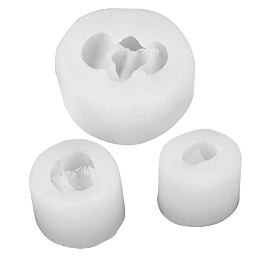 Angoily 3 Stück Teiliges Silikonform für Diy Seifen und Kerzenherstellung Flexible Gießformen für Duftkerzen und Handgemachte Seifen für Kreative Projekte und Angoily 3 Stück Teiliges Silikonform für Diy Seifen und Kerzenherstellung Flexible Gießformen für Duftkerzen und Handgemachte Seifen für Kreative Projekte und von Angoily