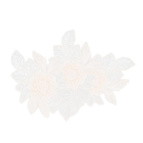 Angoily 3 Stück Teiliges Spitzen blumen stickerei patch zum Aufnähen und Aufbügeln Dekorative DIY Applikationen für Kleider Röcke Taschen Jeans und Hüte Vielseitig für Textilien und Angoily 3 Stück Teiliges Spitzen blumen stickerei patch zum Aufnähen und Aufbügeln Dekorative DIY Applikationen für Kleider Röcke Taschen Jeans und Hüte Vielseitig für Textilien und von Angoily
