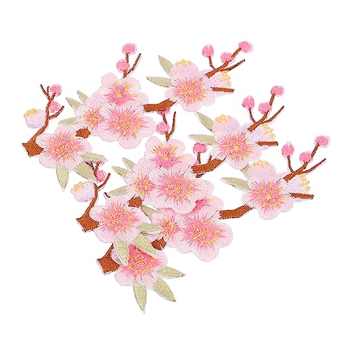Angoily 3 Stück Wintersüße Blumenstickerei Patches Bügelbare Applikationen für Kleidung Diy Dekoration und Reparatur von Textilien Angoily 3 Stück Wintersüße Blumenstickerei Patches Bügelbare Applikationen für Kleidung Diy Dekoration und Reparatur von Textilien von Angoily