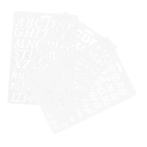Angoily 3 Stück Zeichnungsvorlage Lineal Planer Malschablonen Zeichenschablonen Alphabet-Schablonen groß Malvorlagen Alphabet-Zeichnungsvorlage Schablone der Schablone das Haustier Schwarz Angoily 3 Stück Zeichnungsvorlage Lineal Planer Malschablonen Zeichenschablonen Alphabet-Schablonen groß Malvorlagen Alphabet-Zeichnungsvorlage Schablone der Schablone das Haustier Schwarz von Angoily