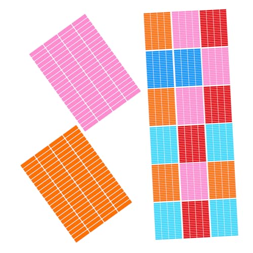 Angoily 30 Blatt Beschriftungsetiketten Aufkleber Namensschilder Selbstklebende Rechteckige Aufkleber Beschriftungszubehör Inhalt Farbige Etiketten Codieretiketten Angoily 30 Blatt Beschriftungsetiketten Aufkleber Namensschilder Selbstklebende Rechteckige Aufkleber Beschriftungszubehör Inhalt Farbige Etiketten Codieretiketten von Angoily