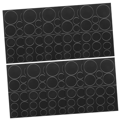 Angoily 30 Blatt Selbstklebende Runde Patches Vielseitige DIY Aufnäher für Kleidung Einfache Anwendung zum Reparieren und Dekorieren von Textilien und Jacken Schwarze Punkte Angoily 30 Blatt Selbstklebende Runde Patches Vielseitige DIY Aufnäher für Kleidung Einfache Anwendung zum Reparieren und Dekorieren von Textilien und Jacken Schwarze Punkte von Angoily