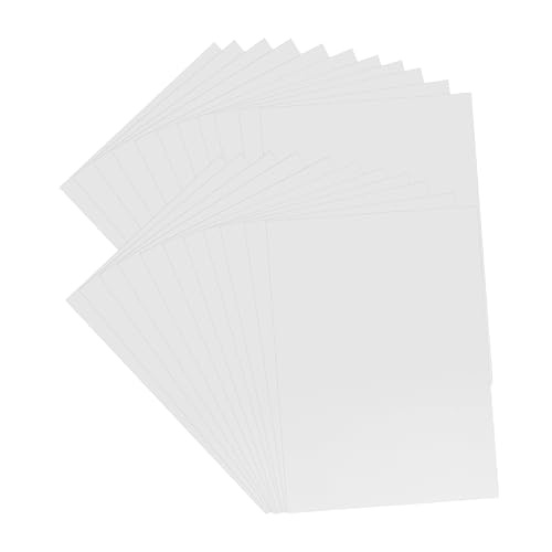 Angoily 30 Blatt Selbstklebendes Vinyl Stickerpapier Bedruckbar Hochwertige Etiketten für Foto und Labeldruck Kompatibel mit Allen Druckern Angoily 30 Blatt Selbstklebendes Vinyl Stickerpapier Bedruckbar Hochwertige Etiketten für Foto und Labeldruck Kompatibel mit Allen Druckern von Angoily