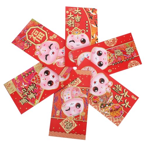Angoily 30 Stück Chinesische Neujahr Rote Umschläge Elegante Geldumschläge für Schlangenjahr Glücksumschläge für Feiern Traditionelle Rotpackete für Frühlingsfest und Hochzeiten Angoily 30 Stück Chinesische Neujahr Rote Umschläge Elegante Geldumschläge für Schlangenjahr Glücksumschläge für Feiern Traditionelle Rotpackete für Frühlingsfest und Hochzeiten von Angoily