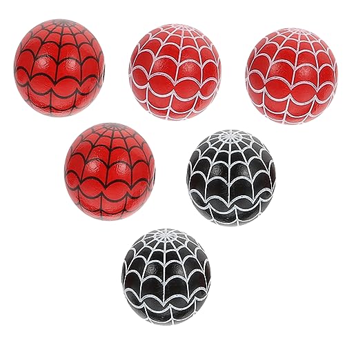 Angoily 30 Stück Halloween Holzperlen Bunte DIY Schmuckperlen für Kreative Bastelprojekte Umweltfreundliches Material für Armbänder und Dekorationen Angoily 30 Stück Halloween Holzperlen Bunte DIY Schmuckperlen für Kreative Bastelprojekte Umweltfreundliches Material für Armbänder und Dekorationen von Angoily
