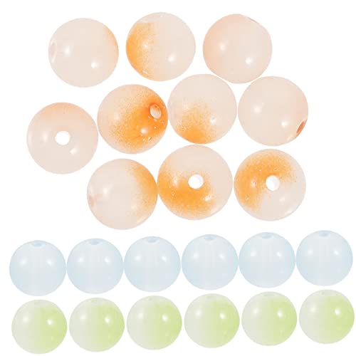 Angoily 30 Stück Künstliche Glasperlen Weißes Perlenherstellungsset Halskettenperlen Bastelperlen Bunte Perlen Große Runde Perlen Für Armbänder Schlüssel Große Perlen Angoily 30 Stück Künstliche Glasperlen Weißes Perlenherstellungsset Halskettenperlen Bastelperlen Bunte Perlen Große Runde Perlen Für Armbänder Schlüssel Große Perlen von Angoily