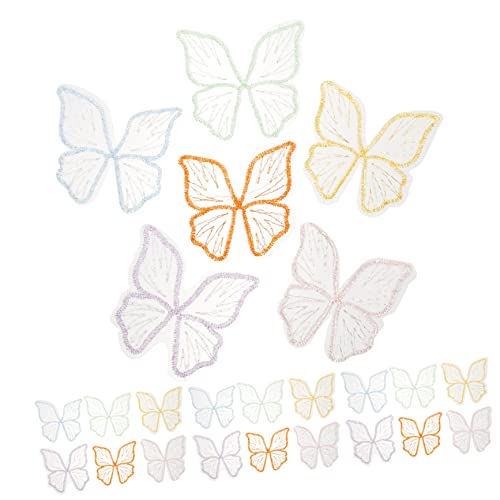 Angoily 30 Stück Schmetterlingsaufkleber Dekoration Schmetterling Basteln Kostüm Erwachsene Stickerei Schmetterlingsflicken Flügel Schmetterlingsapplikationen Aufnäher Angoily 30 Stück Schmetterlingsaufkleber Dekoration Schmetterling Basteln Kostüm Erwachsene Stickerei Schmetterlingsflicken Flügel Schmetterlingsapplikationen Aufnäher von Angoily