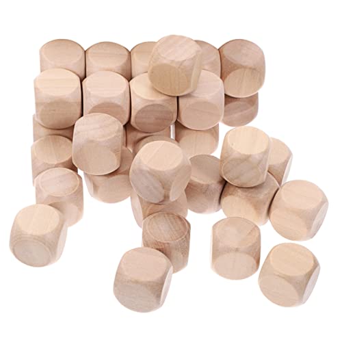 Angoily 30 Stück Sechsseitige Holzwürfel Würfelt Aus Holz Holzwürfel Zum Basteln Unfertige Holzwürfel Diy- Holzwürfel Für Diy Unfertige Leere Kleine Angoily 30 Stück Sechsseitige Holzwürfel Würfelt Aus Holz Holzwürfel Zum Basteln Unfertige Holzwürfel Diy- Holzwürfel Für Diy Unfertige Leere Kleine von Angoily