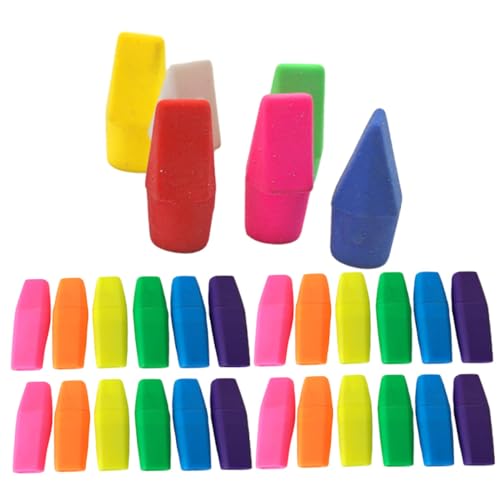 Angoily 30 Stück Teiliges Bunte Radiergummi bleistiftkappen Leichte Platzsparende Schutzaufsätze für Schule Büro Praktische Schreibwaren mit Sauberer Radierfunktion und Attraktivem Design Angoily 30 Stück Teiliges Bunte Radiergummi bleistiftkappen Leichte Platzsparende Schutzaufsätze für Schule Büro Praktische Schreibwaren mit Sauberer Radierfunktion und Attraktivem Design von Angoily
