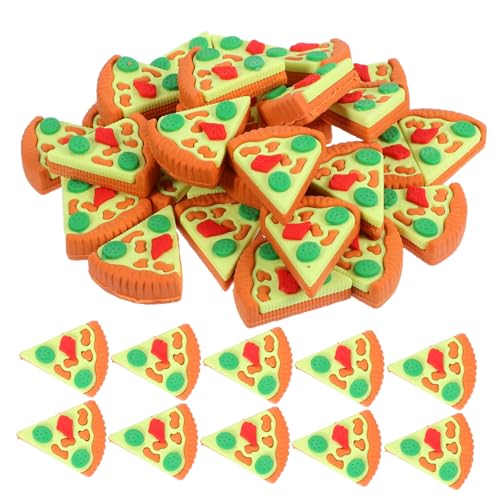 Angoily 30 Stück Teiliges Mini Radiergummis für Dreieckige aus Hochwertigem Tpr material Effektives und Sauberes Radieren als Schulpreise und Partygeschenke von Angoily