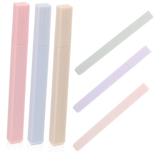 Angoily 30 Stück Teiliges Textmarker in Vintage Farben Kompakte Scrapbook Marker für Schule und Büro Leuchtende Buchmarker zum Notizen Machen und Hervorheben Praktische DIY Schreibstifte von Angoily
