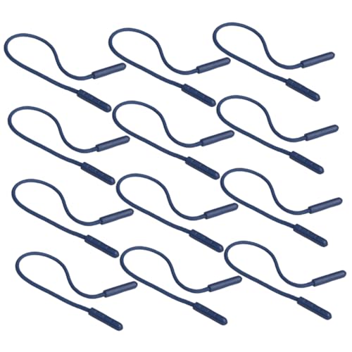 Angoily 30 Stück Teiliges Zipper Puller aus Robustem Kunststoff und Polyester Einsetzbar als Ersatz für Defekte Reißverschlüsse an Gepäck Rucksäcken Jacken und Taschen Dunkles Blau Angoily 30 Stück Teiliges Zipper Puller aus Robustem Kunststoff und Polyester Einsetzbar als Ersatz für Defekte Reißverschlüsse an Gepäck Rucksäcken Jacken und Taschen Dunkles Blau von Angoily