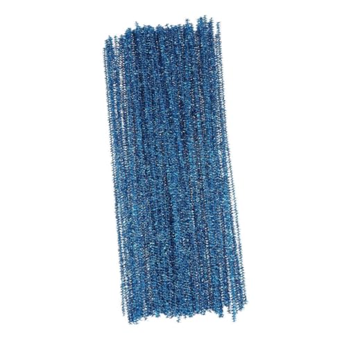 Angoily 300 Stück Glitzerstreifen Chenille Pfeifenreiniger Für Den Innenbereich Bastelreiniger Biegbare Stange Drehstäbe Zubehör Für Gedrehte Stäbe Reinigungsset von Angoily