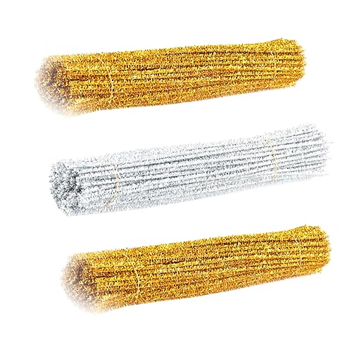 Angoily 300 Stück Glitzerstreifen weihnachtskrippe weihnachtskissen weihnachtss weihnachtsj pantatonix christmas Christbaumschmuck Stöcke drinnen LED Weihnachts-DIY-Stick biegbarer Balken von Angoily