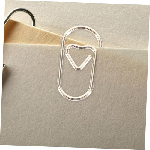 Angoily 300 Stück Mini Herz Büroklammern Kleine Metall Paperclips mit Herzform Bunte Lesezeichen für Schule Büro Kompakte Tragbare Dokumentenhalter Praktisches Zubehör für Organisation Angoily 300 Stück Mini Herz Büroklammern Kleine Metall Paperclips mit Herzform Bunte Lesezeichen für Schule Büro Kompakte Tragbare Dokumentenhalter Praktisches Zubehör für Organisation von Angoily