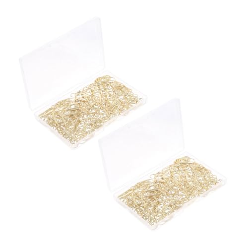 Angoily 300 Stück Mini Herz Büroklammern aus Metall Süße Vintage Lesezeichen Clips für Büro Schule Scrapbooking und Dokumentenorganisation Tragbare Mini Clips für Notizen und Planer Angoily 300 Stück Mini Herz Büroklammern aus Metall Süße Vintage Lesezeichen Clips für Büro Schule Scrapbooking und Dokumentenorganisation Tragbare Mini Clips für Notizen und Planer von Angoily