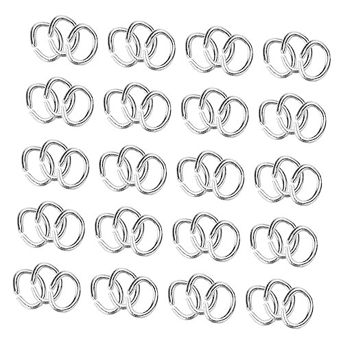 Angoily 300 Stück Offener Biegering selber machen Armband Verbindungsring Kette Biegering Armband Biegering armband zubehör selber machen Biegering für DIY Kupfer Silver Angoily 300 Stück Offener Biegering selber machen Armband Verbindungsring Kette Biegering Armband Biegering armband zubehör selber machen Biegering für DIY Kupfer Silver von Angoily