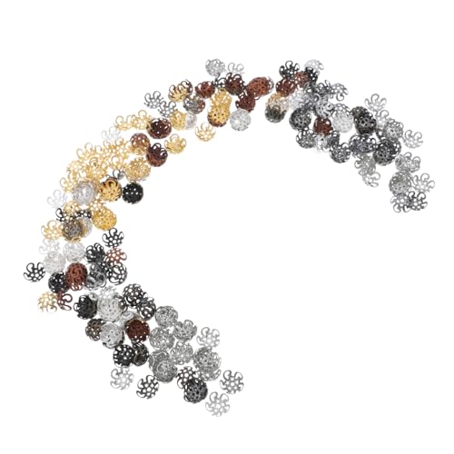 Angoily 300 Stück Perlenhut DIY Perlen Ende baumeln groß Endkappenperlen für Abstandsperlenkappen Vintage Perlenkappen Blumenperlenkappe Blumenkappenperlen Schmuckperlenkappen Eisen Golden Angoily 300 Stück Perlenhut DIY Perlen Ende baumeln groß Endkappenperlen für Abstandsperlenkappen Vintage Perlenkappen Blumenperlenkappe Blumenkappenperlen Schmuckperlenkappen Eisen Golden von Angoily