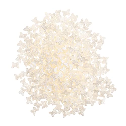 Angoily 300 Stück Schmetterlingsperlen aus Langlebigem Abs Perlen für DIY Armbänder Halsketten Schmuckherstellung Perlen mit Perlenoptik für Kreative Bastelprojekte DIY Zubehör Angoily 300 Stück Schmetterlingsperlen aus Langlebigem Abs Perlen für DIY Armbänder Halsketten Schmuckherstellung Perlen mit Perlenoptik für Kreative Bastelprojekte DIY Zubehör von Angoily