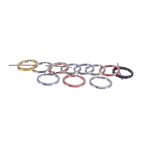 Angoily 30Stücke Geteilter Schlüsselring Farben Metall Schlüsselringe für Schlüssel Karten und Mehr Langlebig für Vielseitige Anwendungen Angoily 30Stücke Geteilter Schlüsselring Farben Metall Schlüsselringe für Schlüssel Karten und Mehr Langlebig für Vielseitige Anwendungen von Angoily