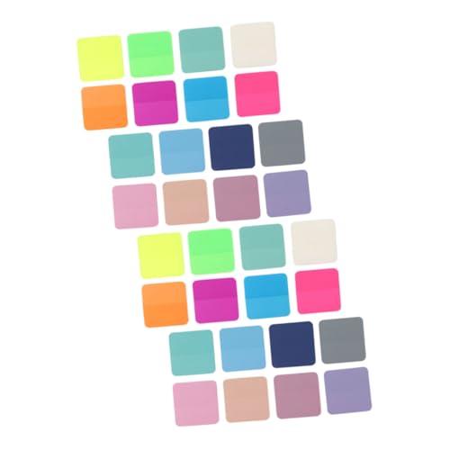 Angoily 32 Stück Teiliges Transparente Index Tabs Quadratische Halbtransparente Selbstklebende Haftnotizen mit Starker Klebkraft Markieren Organisieren und Notieren für Büro Schule und Angoily 32 Stück Teiliges Transparente Index Tabs Quadratische Halbtransparente Selbstklebende Haftnotizen mit Starker Klebkraft Markieren Organisieren und Notieren für Büro Schule und von Angoily